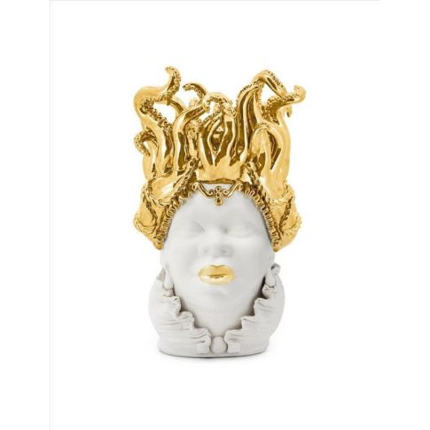 Vase moro lady with gold tentacles