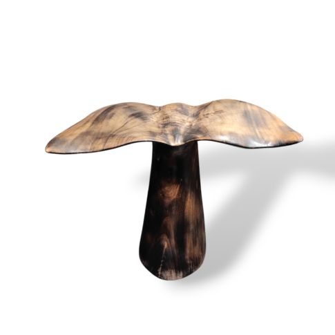 Sculpture Whale Tail - Burn finish S