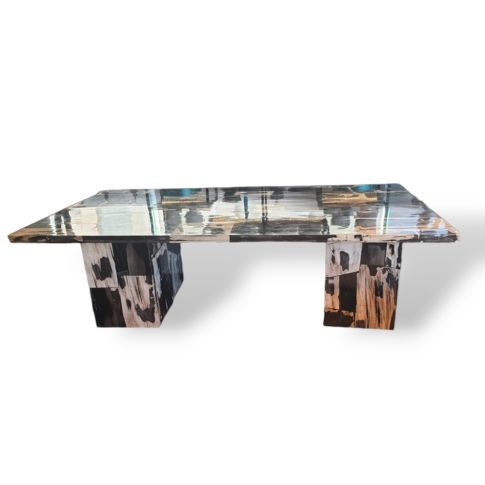 Dining table petrified wood 250x120