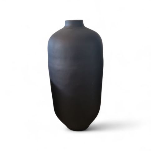 Pot percha white terracotta (L)