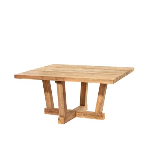 Dining table square teak