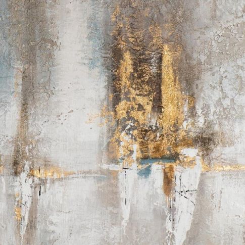 Painting acrylic flaming gold