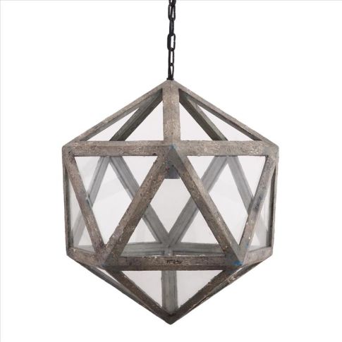 Pendant lamp organic glass