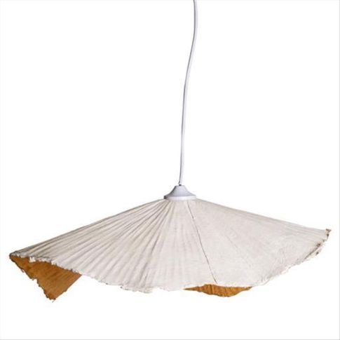 Pendant lamp white paper L