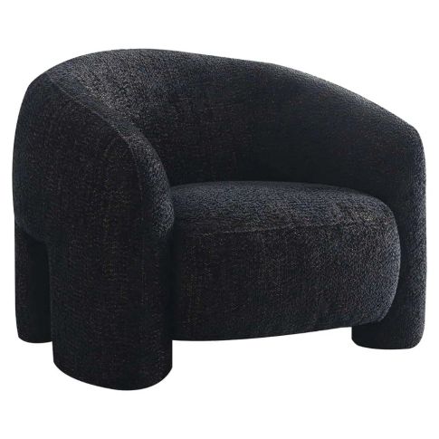 Chair lounge Milania lovely black