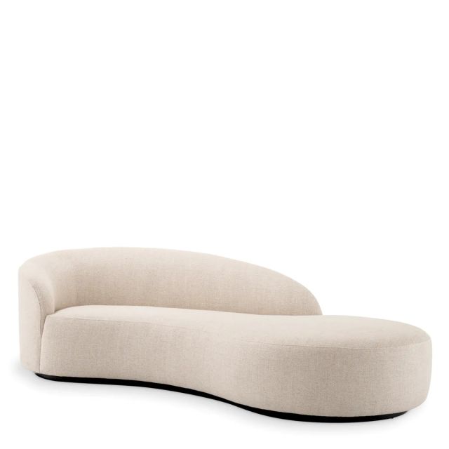 Sofa Bernd Pausa natural | black base