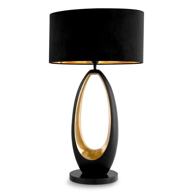 Table Lamp Volo Gunmetal finish | gold finish