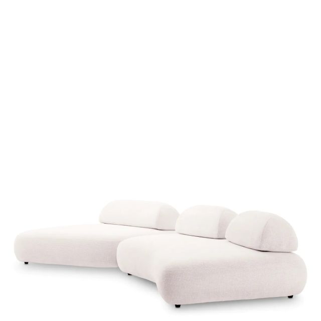 Sofa Residenza Lyssa off-white | black feet