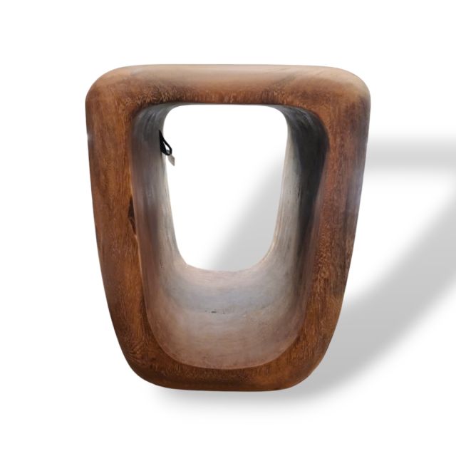 Stool / Side table suar antique black