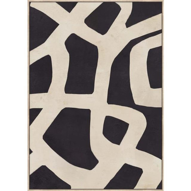 Painting-Frame print painted "roots"