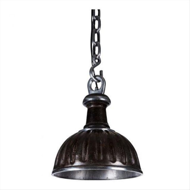 Pendant lamp Black metal