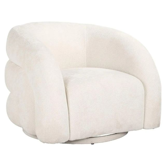 Chair lounge swivel Arcus white unicorn