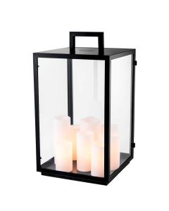 Table Lamp Debonair Black finish | clear glass