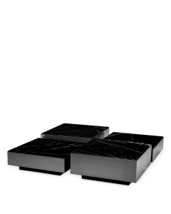 Coffee Table Esposito set of 4 Bronze finish