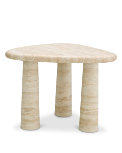 Side Table Larino S Travertine