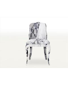 Chair dining Luigina - 3D Marble print