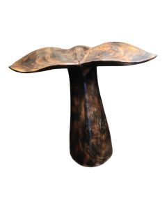 Sculpture Whale Tail - Burn finish L