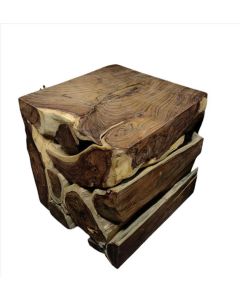 Stool / Side table rosewood