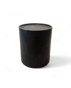 Stool / Side table round Black