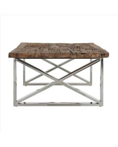 Dining table with metal base 300x100
