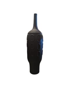 Pot motivolargo terracotta black(M)