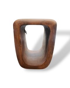 Stool / Side table suar antique black