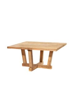 Dining table square teak
