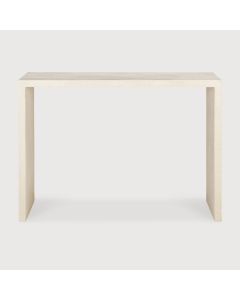 Console microcement off white