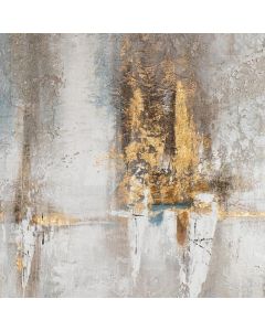 Painting acrylic flaming gold