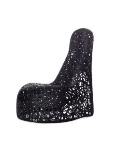 Chair "Well" volcano lava & resin.