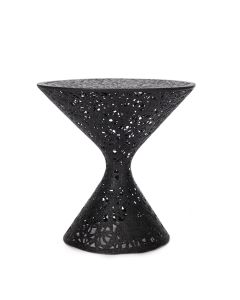Side table ''Race'' volcano lava & resin