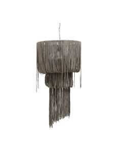 Chandelier - "Funky" - Leather - Grey - M