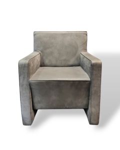 Armchair dinning with leather Paganini