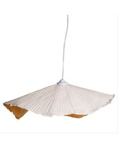 Pendant lamp white paper L