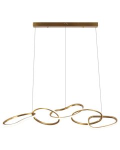 Pendant Lamp Brushed Gold