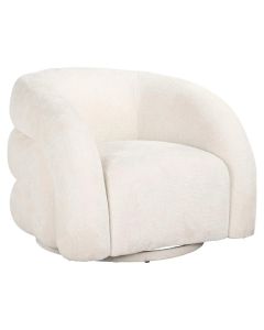 Chair lounge swivel Arcus white unicorn