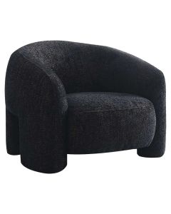 Chair lounge Milania lovely black