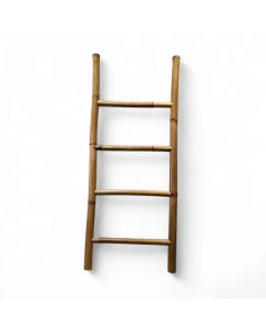 Ladder in bamboo - natural - H150cm