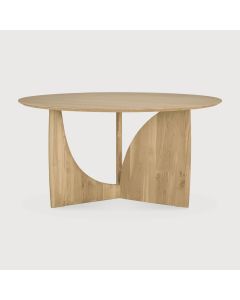 Geometric dining table